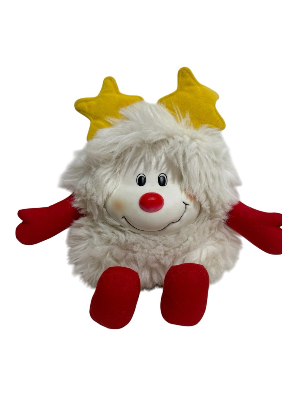 RAINBOW BRITE 12" 1983 Vintage Rainbow Brite "Twink" Sprite Plushie Retro White